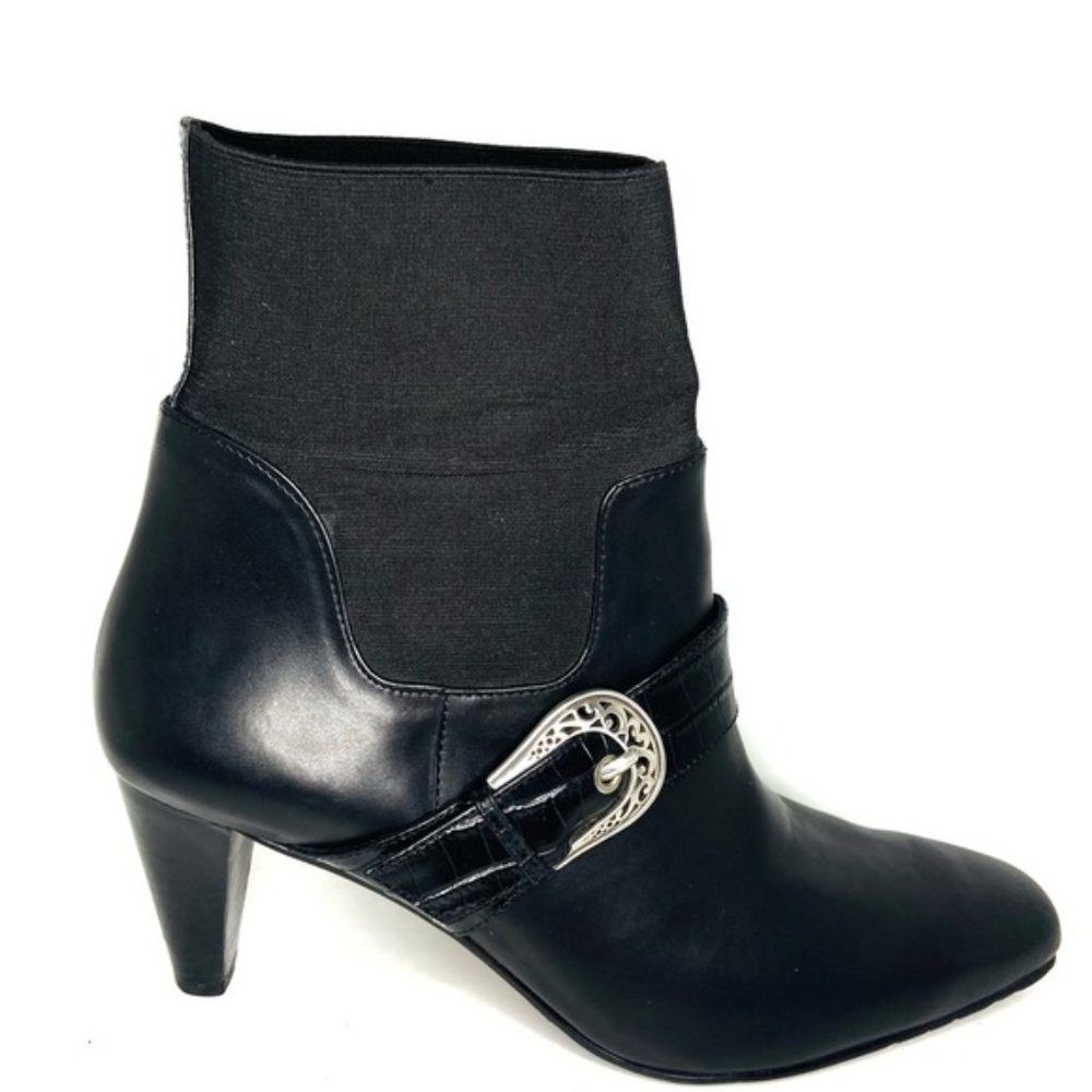 Brighton -"Rosita" Black Ankle Boots - 8.5M